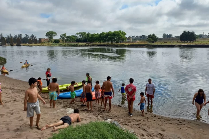 Alumnos de Verano +ATR en el Río antes del cierre