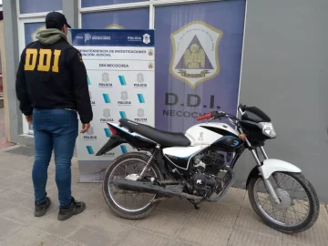 Robó una moto y se dio a la fuga, pero las Cámaras de Monitoreo detectaron su paradero