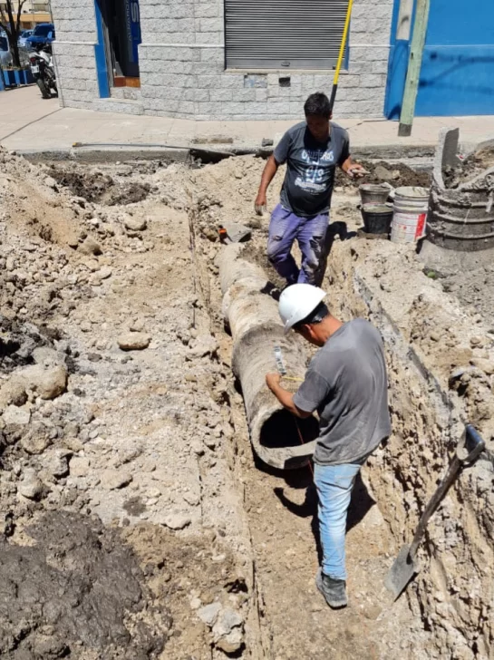 Destapan pluvial en 45 y 62 antes de la repavimentación