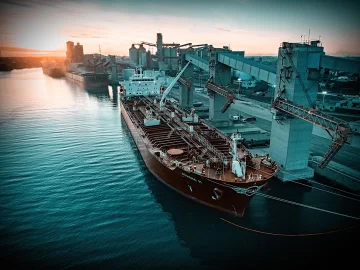 Puerto Quequén: se exportaron 963 mil toneladas en enero