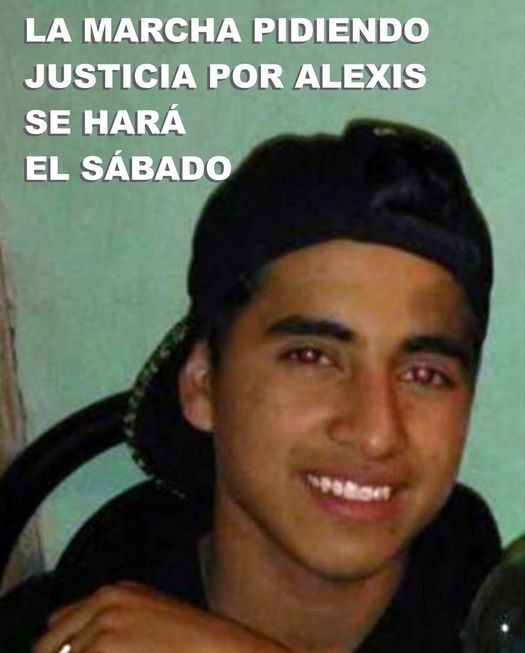 Nueva marcha al cumplirse un mes del asesinato de Alexis Maldonado