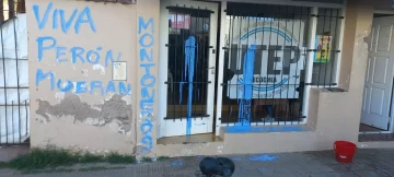 Identificaron a quien vandalizó el local de UTEP Evita