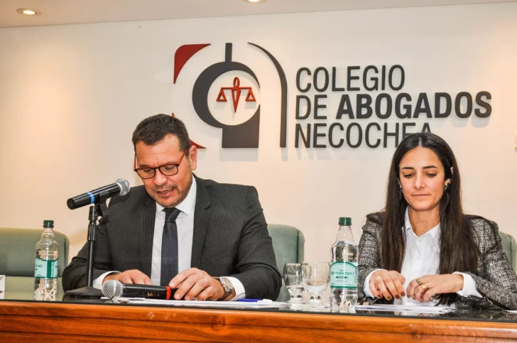 Pagani fue designado tesorero del Colegio Provincial de Abogados