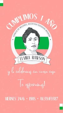 El Espacio de Mujeres Elvira Rawson inaugura su local