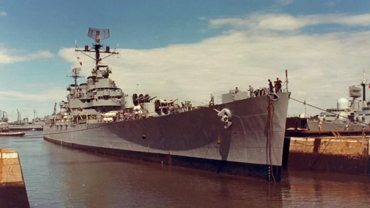 Se cumplen hoy 41 años del hundimiento del Crucero General Belgrano