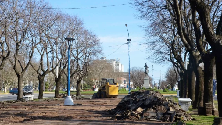 Construirán en la plaza Rocha un Paseo de la Memoria a los Caídos en Malvinas