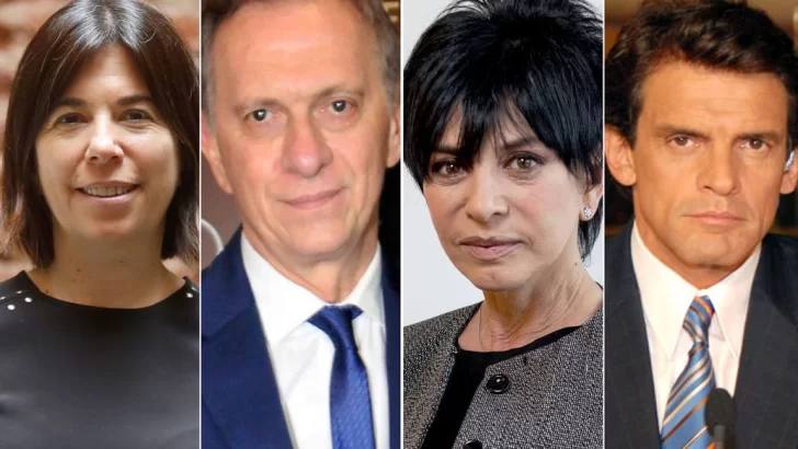 O’Donnell, Bonelli, Gutiérrez y Rígoli, moderadores del debate presidencial en la UBA