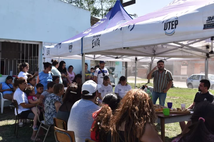 Informaron a vecinos sobre obras en el Barrio Los Alamos