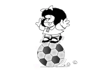 Quino, Mafalda y el fútbol: las obras del maestro que también analizaba el deporte y era hincha de Independiente