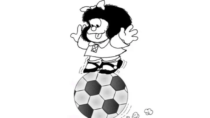 Quino, Mafalda y el fútbol: las obras del maestro que también analizaba el deporte y era hincha de Independiente