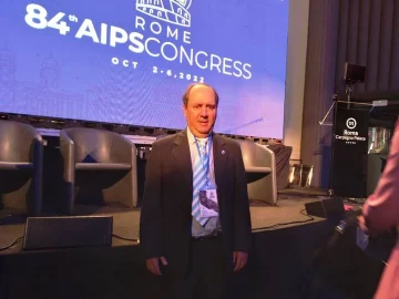 Santiago Veiga participará del 85° Congreso Mundial de AIPS en Seul