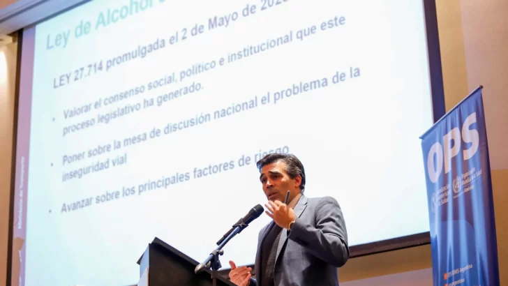 López disertó sobre seguridad vial en jornada de la Organización Mundial de al Salud