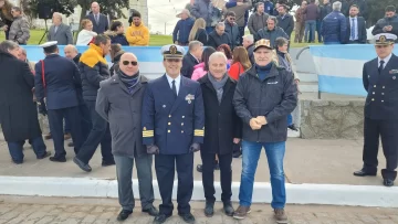 Jorge Alvaro en el 213° aniversario de la Prefectura Naval Argentina