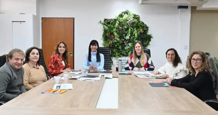 Reunión de Andrea Cáceres con representantes de Unicef