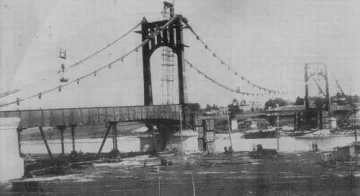 Hace 90 años se inauguraba el Puente Colgante