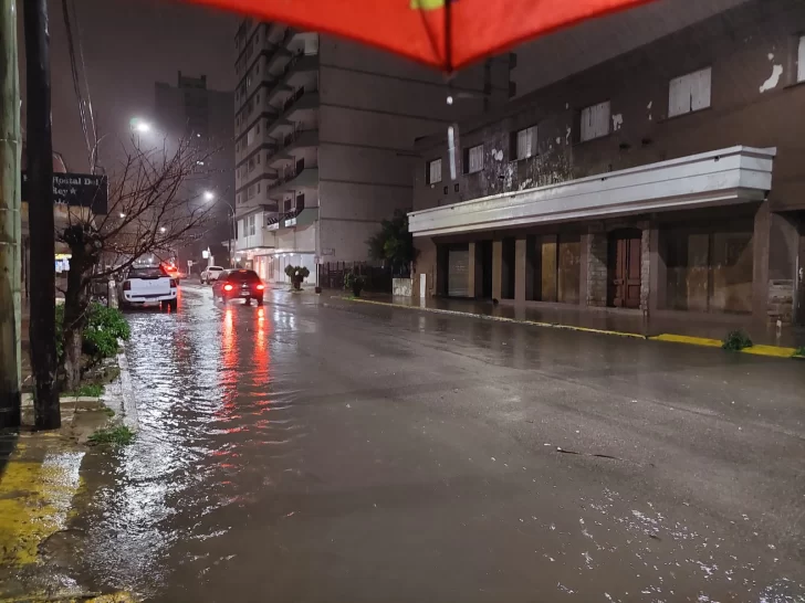 Se largó con todo: cayeron 18.6 milímetros en menos de una hora