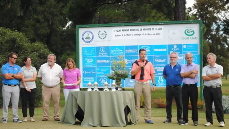 Con nueve golfistas el NGC tuvo presencia en la 1era del Ranking de Menores