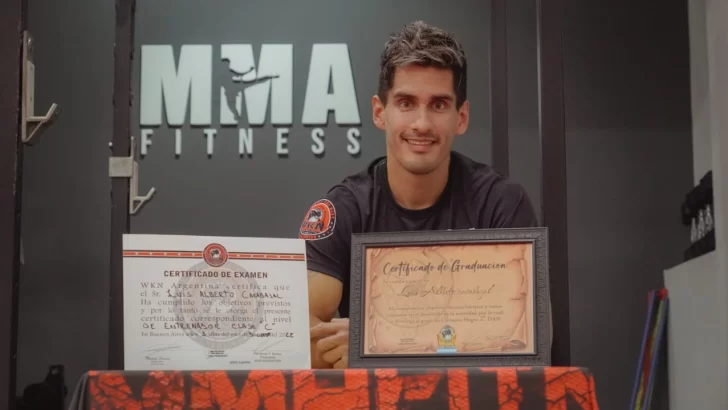 Importante logro de Luis Carabajal en el Kick Boxing
