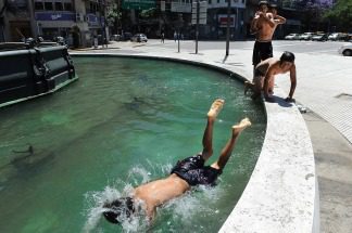 Ola de calor en todo el país: la ciudad que rozó los 45°