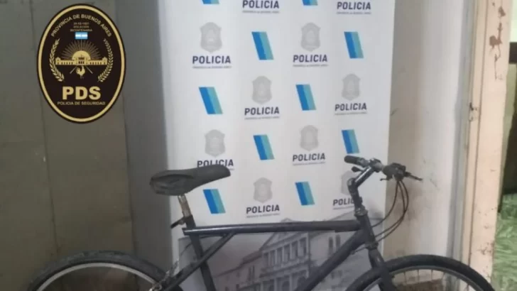 Secuestraron una bicicleta robada      