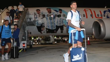 El Mundial en marcha: la Selección Argentina llegó a Qatar