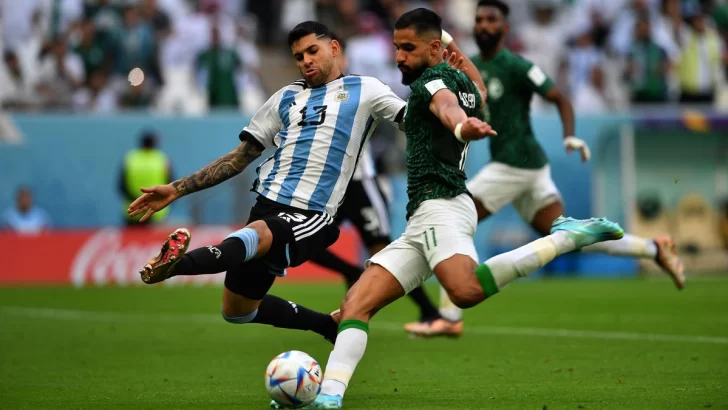 Arabia Saudita sorprendió a  una tibia Argentina