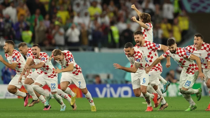 Croacia eliminó a Brasil por penales