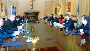 El Presidente se reunirá con gobernadores por el juicio político a Rosatti