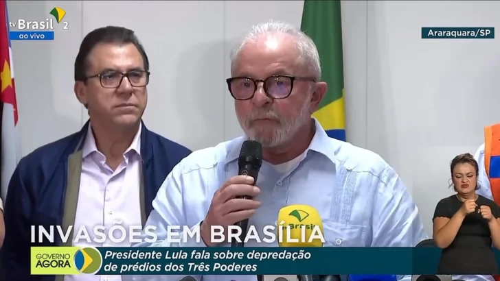 Lula decretó la intervención federal en Brasilia