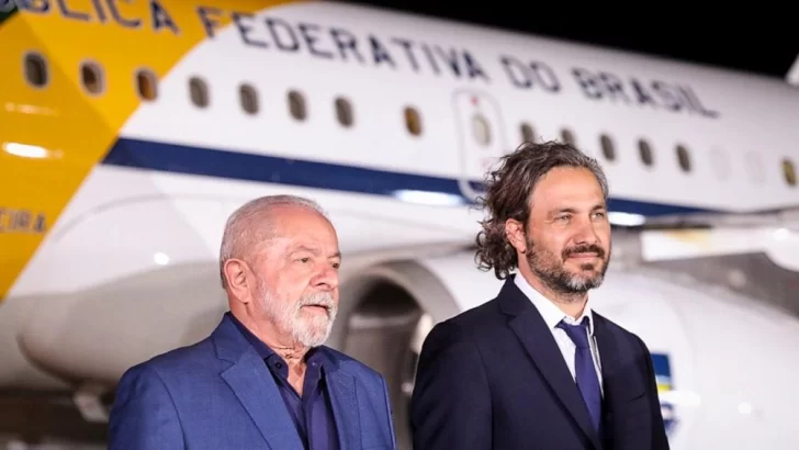Llegó Lula al país: se reunirá con Alberto Fernández y Cristina Kirchner
