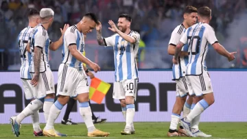 Argentina trituró a Curazao en un duelo sin equivalencias en Santiago del Estero