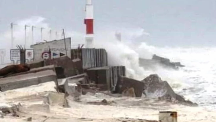 Continúa vigente el alerta por fuertes vientos para Necochea y Quequén