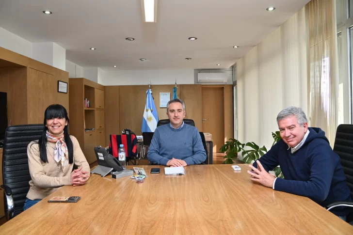 Rivero se reunió con el ministro de Desarrollo Social