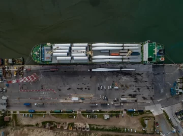 Puerto Quequén lleva comercializadas 5 millones y medio de toneladas
