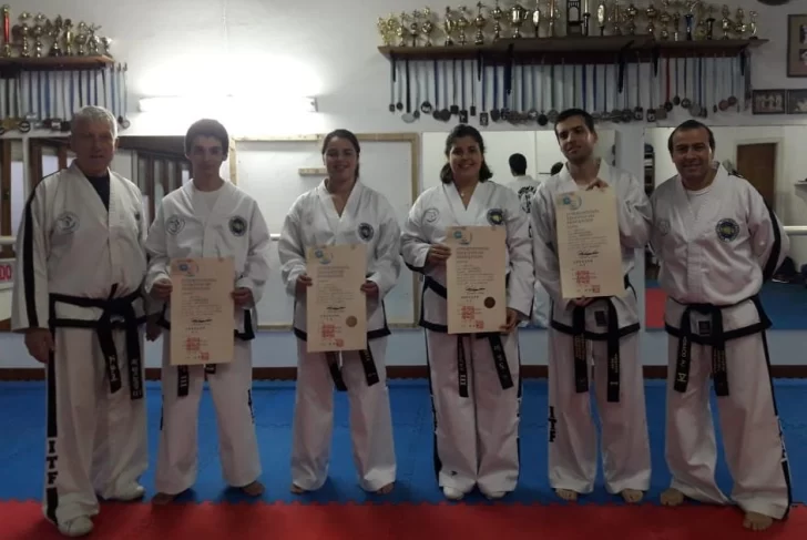 Mesa de examen, Máster Class y Entrega de Certificados para el taekwon-do