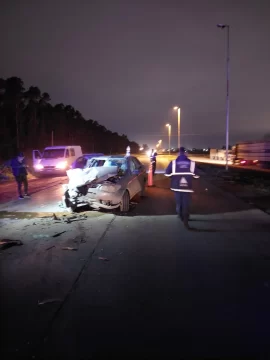 Fuerte choque en Avenida Circunvalación