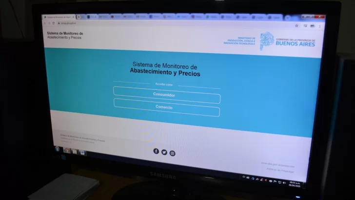 El Gobierno bonaerense lanzó una página web para controlar precios
