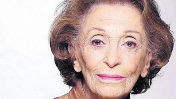 Murió la actriz Hilda Bernard a los 101 años