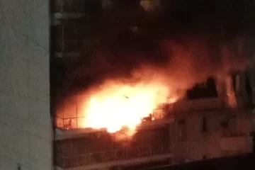 Video: así comenzó el trágico incendio en el edificio de Recoleta