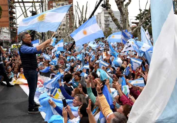 Macri y Vidal volvieron a hacer campaña juntos: “Acá no hay choripán, hay convicciones”