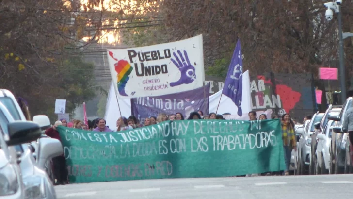 A 8 años del “Ni una Menos” las mujeres marcharon por el centro de la ciudad