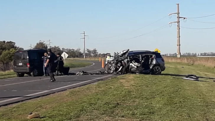 Accidente en Ruta 88: el conductor de la Citroen fue trasladado a Buenos Aires