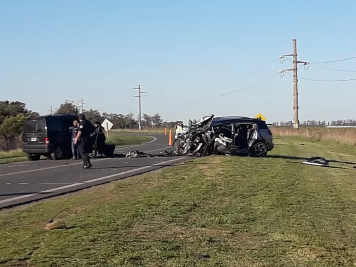 Accidente en Ruta 88: el conductor de la Citroen fue trasladado a Buenos Aires