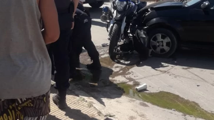 Policía herido en persecución a motociclista sospechoso