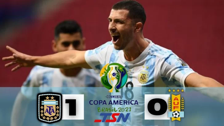 Argentina se quedó con el clásico más antiguo del mundo al derrotar a Uruguay por 1 a 0