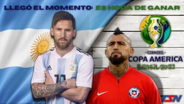 Argentina debuta en la Copa América en una nueva versión del clásico andino ante Chile