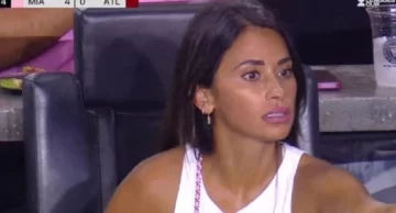 El video de Antonella Roccuzzo retando a su hijo en el segundo partido de Messi en Miami