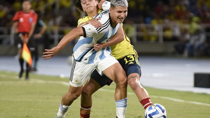 Sub 20: Argentina cayó ante Colombia, quedó eliminada y se queda sin Mundial ni JJ.OO.