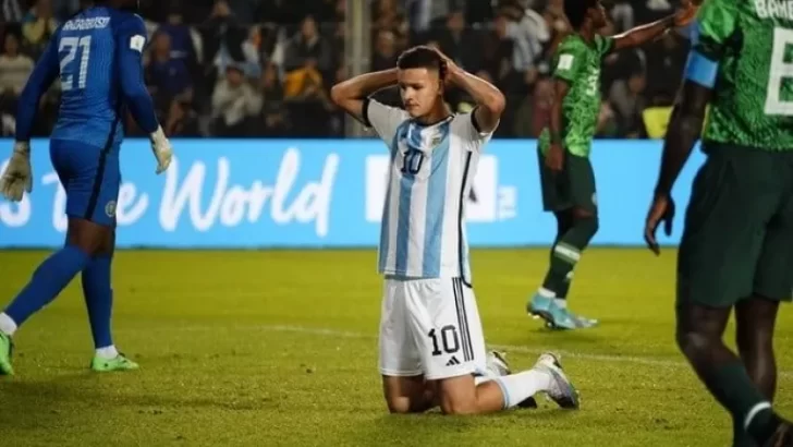 Fin del sueño: Argentina cayó ante Nigeria y quedó eliminado del Mundial Sub 20