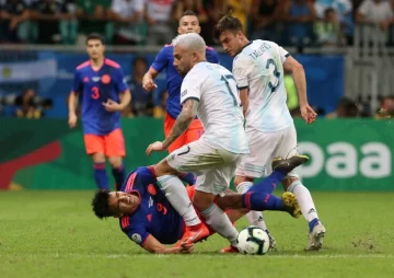 Argentina perdió con Colombia en el debut en la Copa América